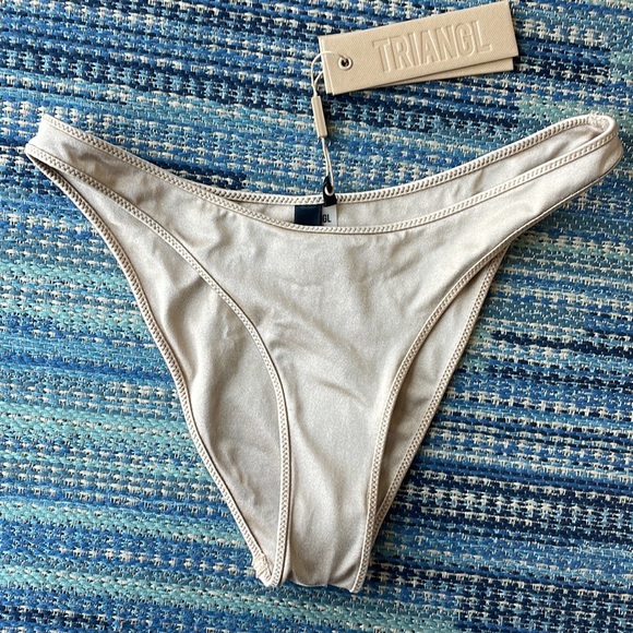 TRIANGL METALLIC TAN 2pc swimsuit - Picture 5 of 9
